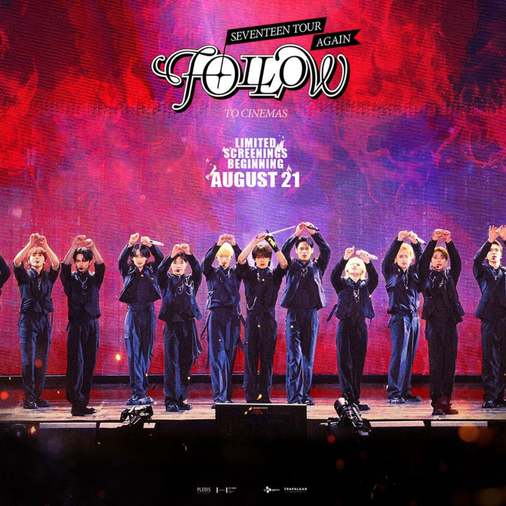 คอนเสิร์ต"SEVENTEEN TOUR 'FOLLOW' AGAIN" 17 ตุลาคมนี้ บน Disney+ Hotstar