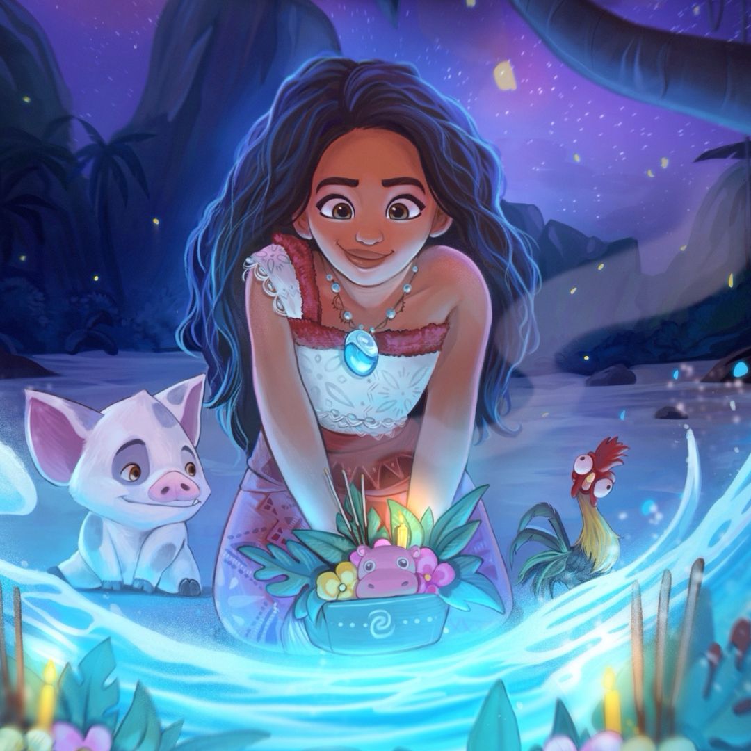 Disney’ Moana 2 โมอาน่า 2 แฟนอาร์ตไทย ธีมลอยกระทง